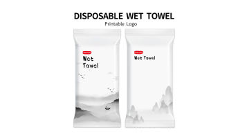 Customized disposable wet towels
