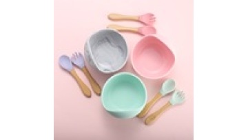 Silicone baby suction bowl1
