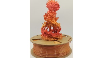 dual color silk pla filament