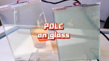 PDLC on glass