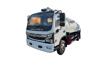 Dongfeng Factory Directly Sale Vacuum Sewage Suction Truck 5000 Liters Septic Tanker Sewer Cleaning Sludge Tank1