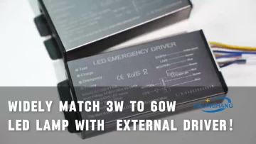 Emergency led driver for led panel