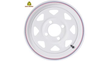 High Quality Trailer Tires Wheels 8 Spoke Wheels Rims 13