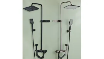 Hot and Cold Shower Head Bathroom Shower Set1