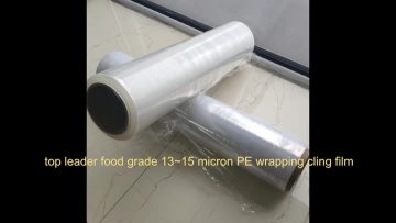 13~15 micron PE wrapping cling film