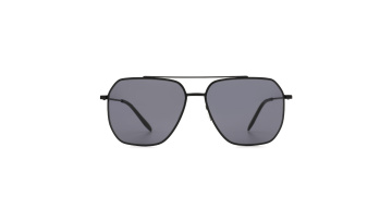 Men Metal Cool Sun Glasses Double Bridge Sunglasses1