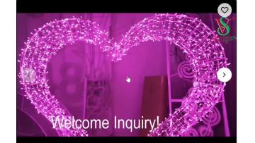 Wedding Motif Light 2d 3d Christmas Road Decor