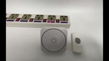 617P wireless doorbell with led night light