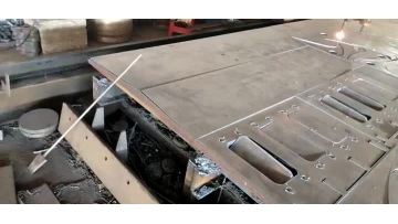 excavator long reach boom arm