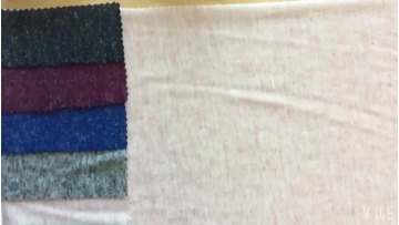 New arrival stock fabrics in textile linen white material  wholesale single jersey soft polyester soft linen fabric for clothes1