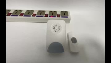 1907 basic wireless doorbell with led indictaor