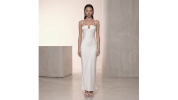 Classic Satin Gown Style