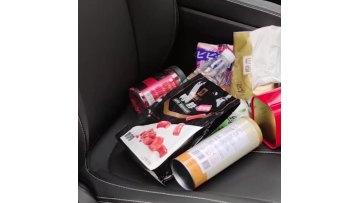 Car Purse Holder Durable Leather Seat Back Organizer Car Handbag Holder Between Seat Car Organizer Front Seat Storage1