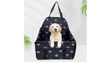 Black Heavy Duty Dog Car Seat