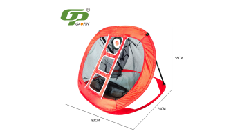 golf chipping net with 3 targets