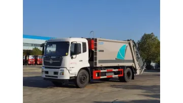 Fuel-Smart Dongfeng 4X2 8cbm Compact Garbage Compactor Truck1
