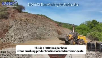 Zhongyu Dingli 300 TPH Stone Crushing Production Line