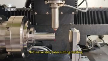 Bluebird | Ni-Ti valve stent laser cutting molding