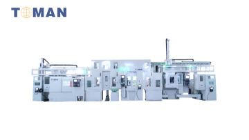 Gear Hobbing  Chamfering  Shaving drilling Automatic Production Line-Truss Robot Assembly Line