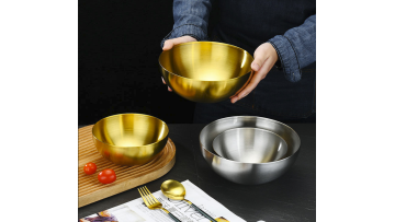 Korean salad bowl, stainless steel bowl