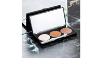 ARTMISS 3 Color Professional Contour Powder Palette Highlighter Bronzer Makeup Pressed Powder Female Amazing Makeup 50 Pcs1