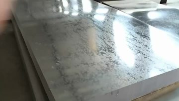 Galvanized steel plate