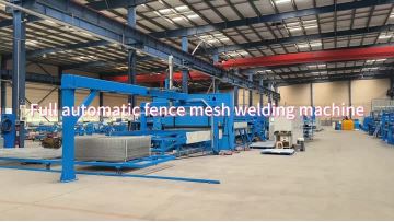 Full automatic fence mesh welding machines