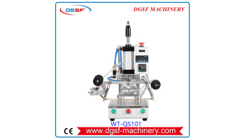 Leather Paper Pvc Plastic Bronzing Machine WT-QS10