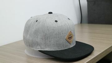 Flat Brim Snapback Cap 