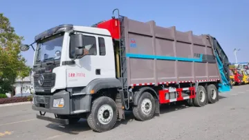 Long-Lasting Durability Shacman 8X4 38-40cbm Compacted Refuse Truck1