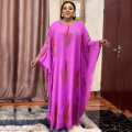 MD Diamonds African Chiffon Dress Ankara Dashiki Maxi Dresses For Women Fashion Muslim Abaya Traditional Plus Size Boubou Attire
