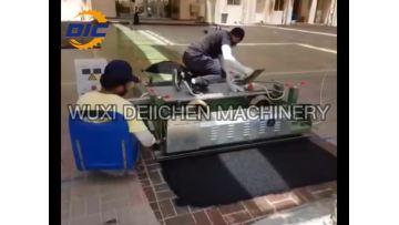 RUBBER PAVER MACHINE