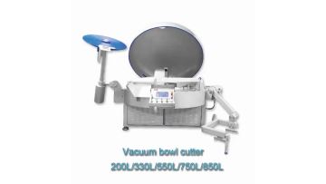 Industrial vacuum bowl cutter