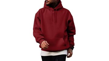 Nice cotton hooded multi-colored hoodie