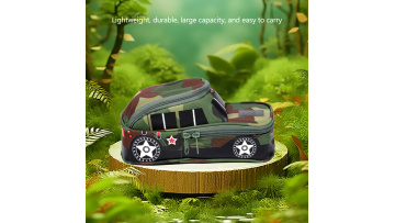 Car camo cartoon pen case for kids