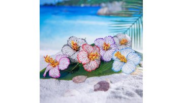 Hibiscus Flower Ear Pick