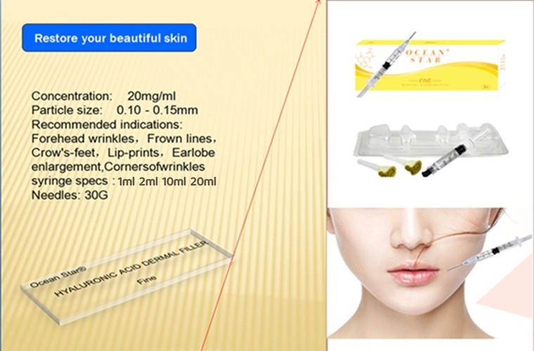 Ocean Star HyaluronicAcid DermalFiller For Face Butt Breast