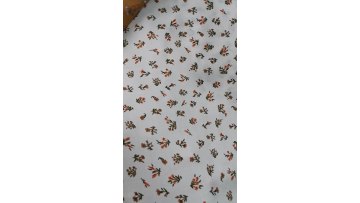 2020 New product stocklot 100 rayon material  printed fabric manufacture soft1