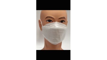 Korea mask manufacturer face mask soft earloop KF94 face mask willow shape1