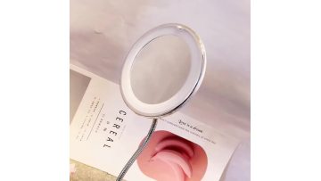 10x Magnifying Gooseneck Lighted Mirror