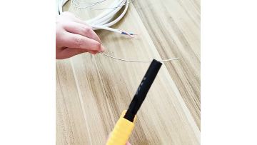 yellow long handle pliers