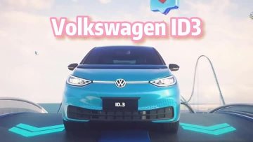 Pure electric compact vehicle VW ID3