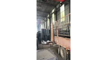 Manhole cover loading process