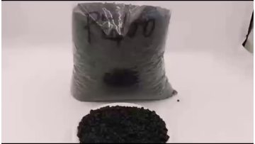 HDPE plastic particles