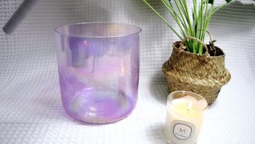 Clear crystal bowls