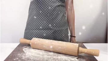 Professional Dough Roller Rolling Pins Wood Rubber Wood Medium Gourmet Rolling Pin1