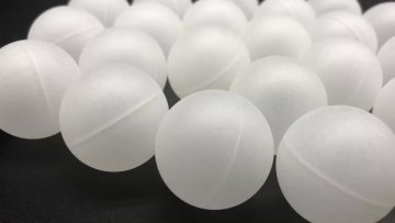 Plastic Tower Packing 25mm 38mm 50mm PP PVC CPVC Plastic Hollow Floatation Ball For Waste Water Treatment1