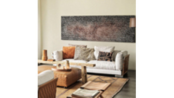 New arrival comfortable Italian furniture sofa set solid powder-coated stain with rope sofa sectional1
