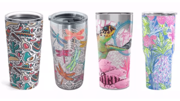 Conical Plastic  Ceramic  Glass Drinking Cups Digital Inkjet Printer