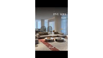 FIVE SOFA ITALIAN LUXURY HIGH-END SOFA